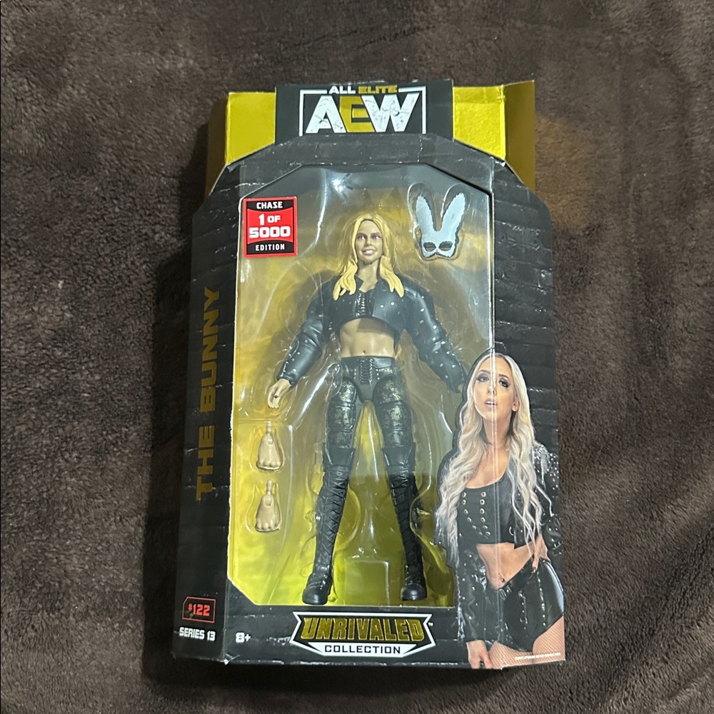 JAZWARES, AEW The Bunny, Unrivaled Series 13 Action Figure Toy & Collectible - Picture 3 of 8